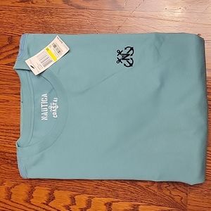 Nautica tee Man Medium 100% cotton